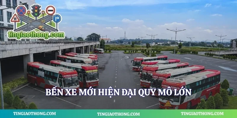 Bến xe mới hiện đại quy mô lớn