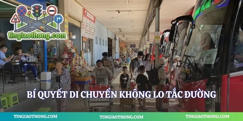 Bí quyết di chuyển không lo tắc đường