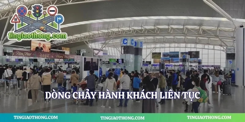 Dòng chảy hành khách liên tục