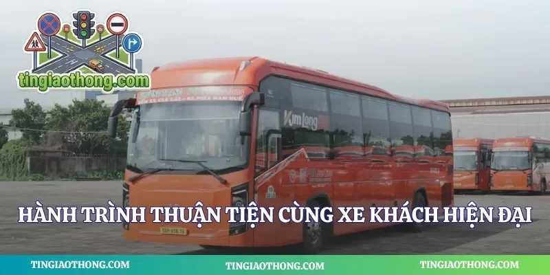 Hành trình thuận tiện cùng xe khách hiện đại