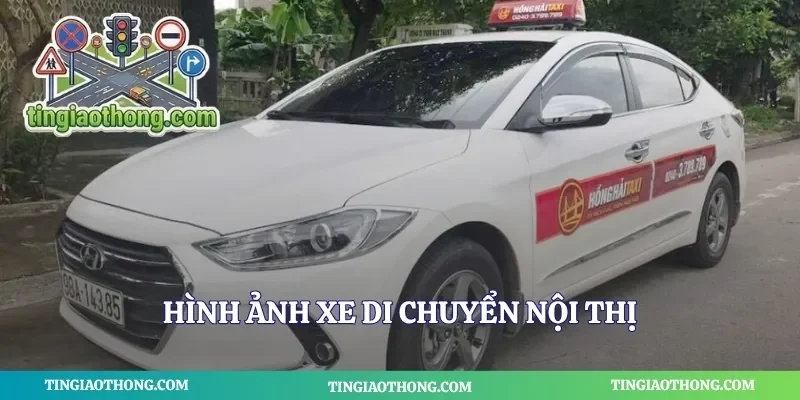 Hình ảnh xe di chuyển nội thị