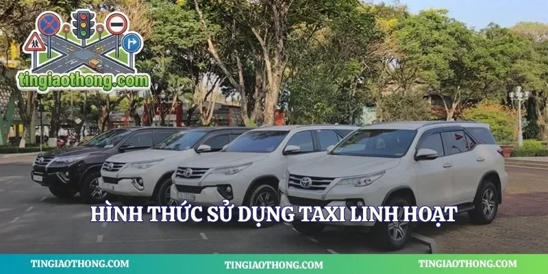 Hình thức sử dụng taxi linh hoạt
