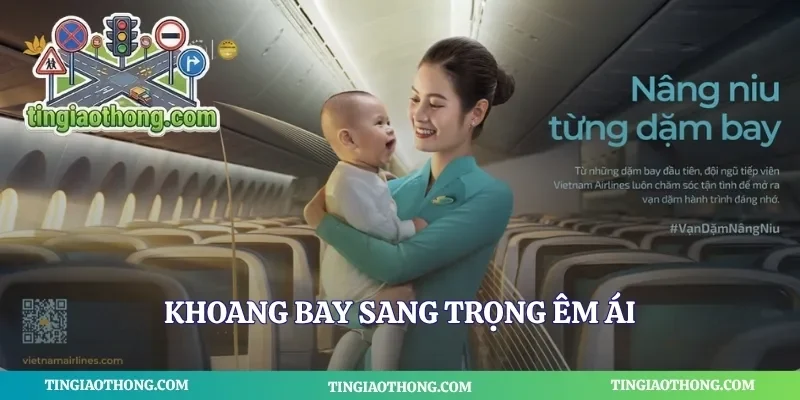 Khoang bay sang trọng êm ái
