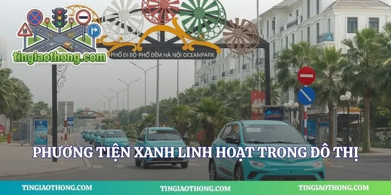 Phương tiện xanh linh hoạt trong đô thị