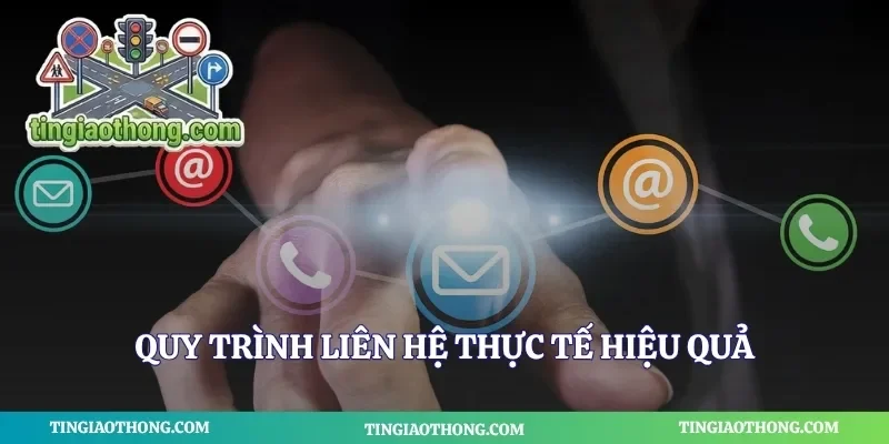 Quy trình liên hệ thực tế hiệu quả
