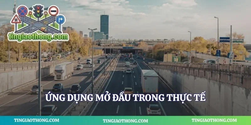 Ứng dụng mở đầu trong thực tế