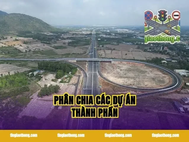 Phân chia các dự án thành phần